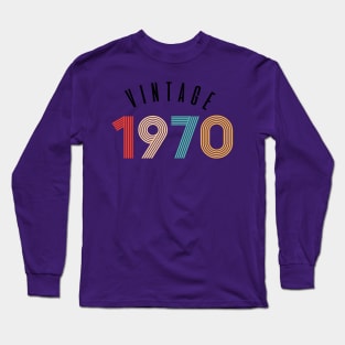 Vintage 1970 Long Sleeve T-Shirt